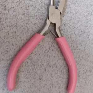 5-inch professional round concave pliers, used for jewelry making mini precision wire loop tools, ideal DIY manual tools