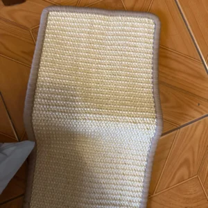 Natural Sisal Cat Scratcher Mat Cat Scratch Mats Horizontal Cat Floor Scratching Pad Rug Protect Couch and Carpets
