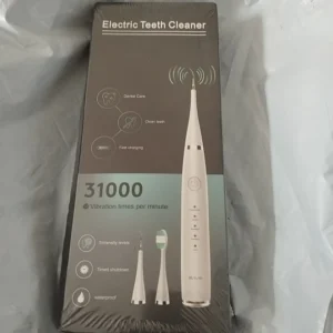 Electric Toothbrush with Sonic Cleaning 3-in-1 for Teeth Whitening & Oral Care - USB Charging & Replaceable Brush Head