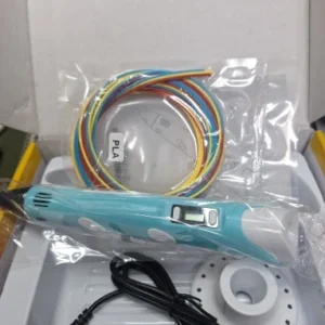 Electronic 3D Printing Pen with 9M PLA Consumables High-Temperature 3D Graffiti Tool Intelligent Toy Christmas Birthday Gift