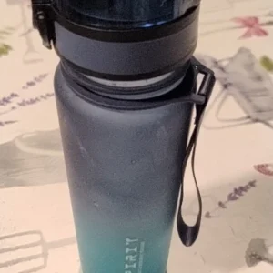 500ML/650ML/1000ML Large Capacity Sports Bottle Motivational Leak Proof Portable Reusable Plastic Cups Outdoor Travel Gym Jugs