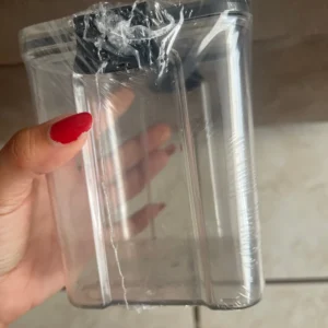 1pc Clear Food Storage Box,Food Storage Container With Lid, Plastic Kitchen And Pantry Organization Canisters