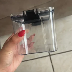 1pc Clear Food Storage Box,Food Storage Container With Lid, Plastic Kitchen And Pantry Organization Canisters