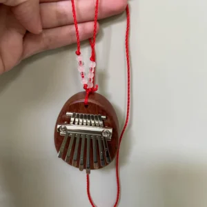 8 Key Mini Wooden Kalimba High Quality Exquisite Finger Thumb Piano Marimba Musical Good Accessory Pendant Gift