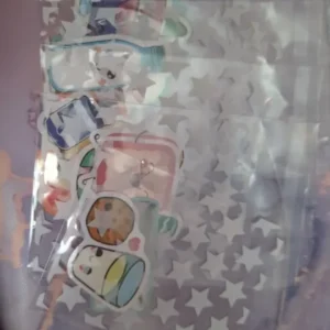 Clear Opp Gift Packaging Bag With Star & Circle Print - A Convenient Way to Store and Display Your Accessories
