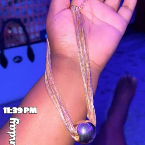 Exaggerated Twisted Chunky Chain Necklace for Women Punk Big Ball Pendant Choker Clavicle Link Grunge Jewelry Steampunk Men New