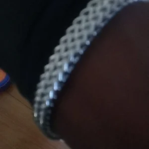 Stainless Steel Braided Double Row Front and Rear Fish Scale Alloy Magnetic Buckle Bracelet with Keel Jewelry New Model