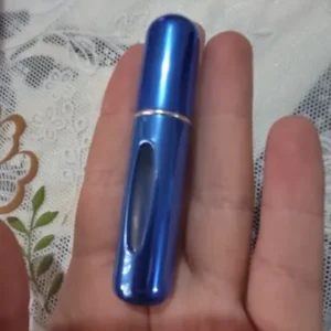 Portable Mini Travel High-end Perfume Bottle Base Refill Bottle Straight Charging Small Sample Perfume Aluminum Material