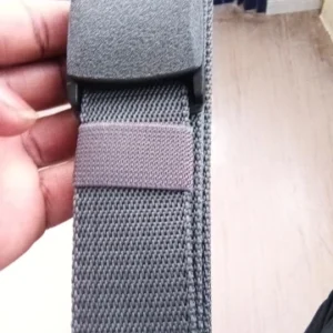 Nylon Military Tactical Men Belt 2 Pack Webbing Canvas Outdoor Web Belt with Plastic Buckle gift for Men