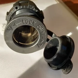Cigarette Lighter Socket Car Marine Motorcycle ATV RV Lighter Socket Power Outlet Socket Receptacle 12V Waterproof Plug