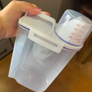 Moisture-proof Grain Jar Rice Jar Grain Storage Box Pet Food Bucket Storage Jar Sealed Bucket Filled Rice Bucket