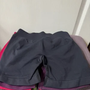 Summer High Waisted Yoga Shorts Fashionable and Sexy Running Fitness Pants Solid Color Yoga Leggings