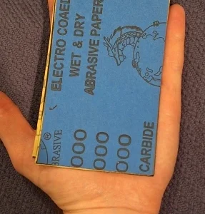 15Pcs/Set Sandpaper 400 600 3000 800 1000 1200 1500 2000 2500 Grit Sand Paper Water/Dry Sanding Paper Abrasive Tools