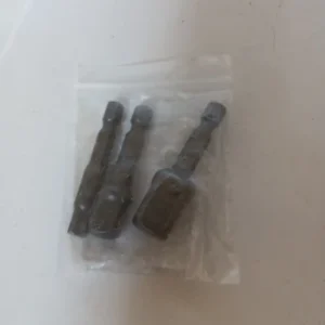 3 Pcs Drill Socket Adapter Impact Drill Extension Drill Bits Bar Socket Adapter 1/4 3/8 1/2 Size Hex Shank Square Head Drill Bit