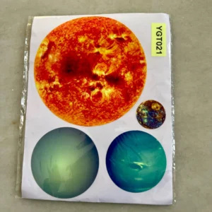 525PCS Box Packed Luminous Nine Planets Wall Sticker for Kids Bedroom Living Room Glow In The Dark DIY Party Home Decor