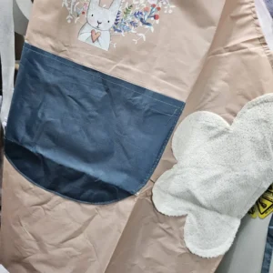 Hand-wiping Kitchen Household Cooking Apron Oil-proof Waterproof Men Women Adult Waist Fashion Coffee Overalls Wipe Hand Apron