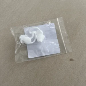 Soundproof Earplugs Three Layer White Silicone Earplugs Waterproof Swimming Earplugs Sleep Noise Reduction