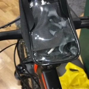 Bicycle Bag 1L Frame Front Top Tube Bike Bag Handlebar Mtb Touch Screen Cycling Bag Phone Holder Bicycle Accessories