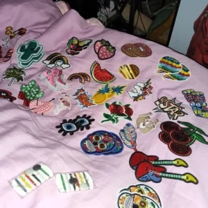 Cartoon Fruit Patches For Clothing Thermoadhesive Patches Cute Animal Patch Iron on Embroidery Patches on Clothes Applique