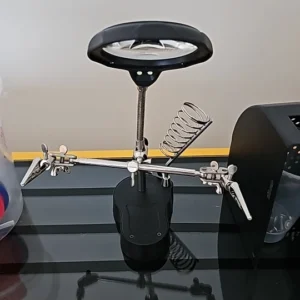1 Set Repair Auxiliary Strap Light Magnifying Glass Mobile Phone Motherboard Digital Device Maintenance Tool Table