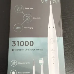 Electric Toothbrush with Sonic Cleaning 3-in-1 for Teeth Whitening & Oral Care - USB Charging & Replaceable Brush Head