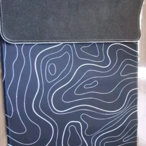 Large Extended Gaming Mouse Pad with Non-Slip Rubber Base,Topographic Design,for Full Desk Keyboard and Mouse Support