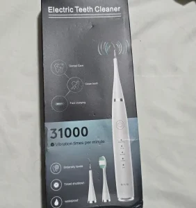 Electric Toothbrush with Sonic Cleaning 3-in-1 for Teeth Whitening & Oral Care - USB Charging & Replaceable Brush Head