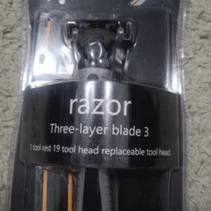 Shaver Brand New Design Men Razor Shaving Three Layer Shaver Reusable Razor Imported Blade Multi Tool Head Replace