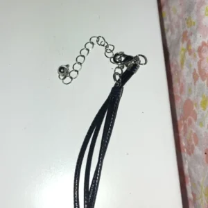 Ethnic Creative Big Spiral Conch Pendant Necklace Women Goth Adjustable Leather Wax Thread Chain Holiday Y2K Jewelry Accessories