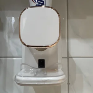 Automatic Toothpaste Dispenser Wall Mounted Electric Toothpaste Squeezer for Kids and Adults for Bathroom