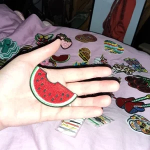 Cartoon Fruit Patches For Clothing Thermoadhesive Patches Cute Animal Patch Iron on Embroidery Patches on Clothes Applique