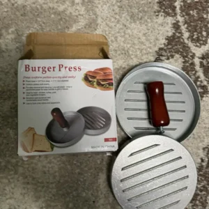 Household Food Mold Kitchen Gadgets Round Hamburger Mold BBQ Hamburger Meat Beef Pie Burger Meat Press Aluminum AlloyHousehold F
