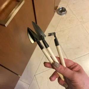 Gardening Tools Three-Piece Set Mini Garden Tools Multi-Function Shovel Harrow Shovel Household Plant Pine Soil Shovel