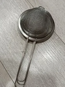 3pcs Stainless Steel Juice & Soya Milk Strainer Sieve Ultra Fine Mesh Oil Grid Fishing Dumplings Household Hotpot Leaky Spoon