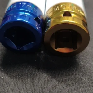 17/19/21/22mm Hex Sockets Pneumatic Wrench Tire Screw Sleeve 1/2 Inch Air Gun Tire Protection Impact Nut Socket Car Garage Tool
