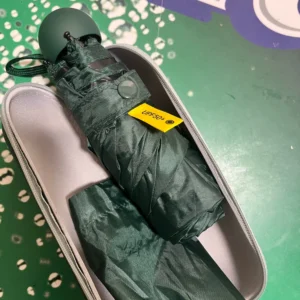 1pc Travel Umbrella With 6 Rib Reinforced Auto Open Close Compact Lightweight Automatic Strong Waterproof Folding Umbrellas