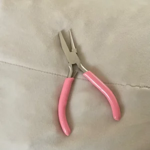 5-inch professional round concave pliers, used for jewelry making mini precision wire loop tools, ideal DIY manual tools
