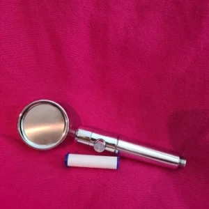 New Propeller Driven Shower Head Cotton Filter Turbocharged High Pressure Handheld Shower Nozzle