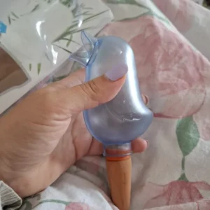 Automatic Flower Waterer, Self-Watering Water Balloon, Bird Shaped Hand Blown Plastic Plant Waterer for Home Garden