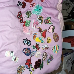 Cartoon Fruit Patches For Clothing Thermoadhesive Patches Cute Animal Patch Iron on Embroidery Patches on Clothes Applique