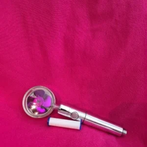 New Propeller Driven Shower Head Cotton Filter Turbocharged High Pressure Handheld Shower Nozzle