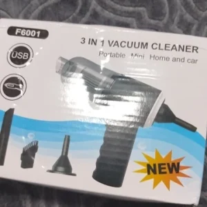 3 In 1 Integrated Suction And Blowing Vacuum Combination Vacuum Cleaner USB Charging Small Car Household Vacuum Cleaner