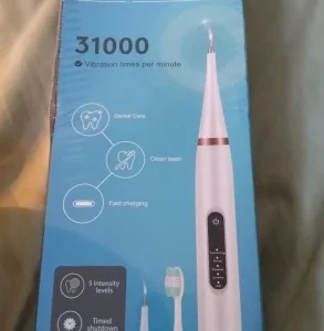 Electric Toothbrush with Sonic Cleaning 3-in-1 for Removing Tartar Whitening Teeth Oral Care USB Charging Replacing Brush Head