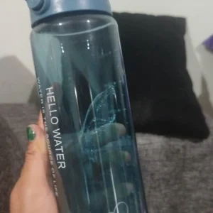 Sports Transparent Water Bottle 780ml Portable Gym Travel Clear Leakproof Drinking Bottle Frosted Bottle