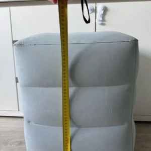 1pc Inflatable Foot Rest Pillow For Travel Portable Adjustable Three Layers Height Stool For Foot Rest Leg Cushion Pillow