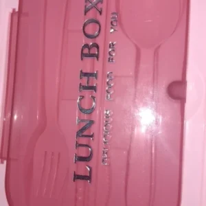 1Pc Bento Box Adult Lunch Box With 4 Compartments,Utensils, Sauce Jar, Muffin Liners, Microwave&Dishwasher Safe, Back To School