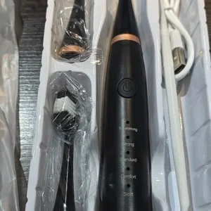 Electric Toothbrush with Sonic Cleaning 3-in-1 for Teeth Whitening & Oral Care - USB Charging & Replaceable Brush Head