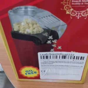 Popcorn Machine High Popping Rate Fully Automatic Popcorn Machine Electric Air Popper Mini Popcorn Machine for Home Kitchen