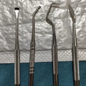 Stainless Steel Dentist Oral Tools Cleaning Flossing Tartar Removal Easy to Clean Not Easy to Break Dental Oral Mirror Care Kit
