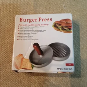 Household Food Mold Kitchen Gadgets Round Hamburger Mold BBQ Hamburger Meat Beef Pie Burger Meat Press Aluminum AlloyHousehold F
